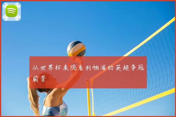 从世界杯表现看利物浦的英超争冠前景
