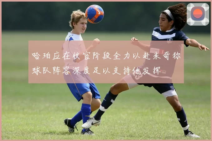 哈珀应在收官阶段全力以赴米奇称球队阵容深度足以支持他发挥