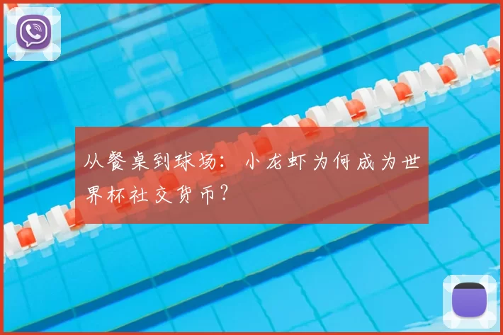 从餐桌到球场:小龙虾为何成为世界杯社交货币?